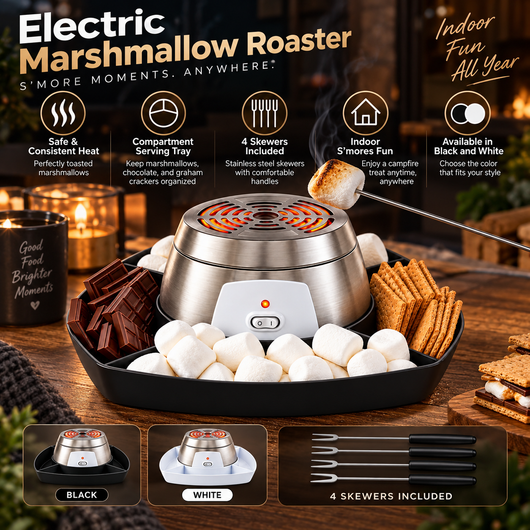 Electric S'mores Maker with Serving Tray