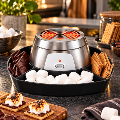 Electric S'mores Maker with Serving Tray