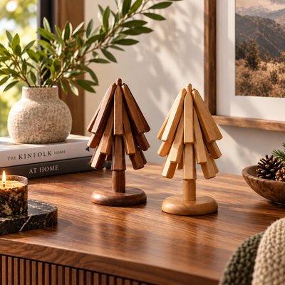 Foldable Wooden Trivet Mat