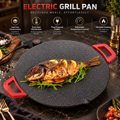 Cast Iron Grill Pan