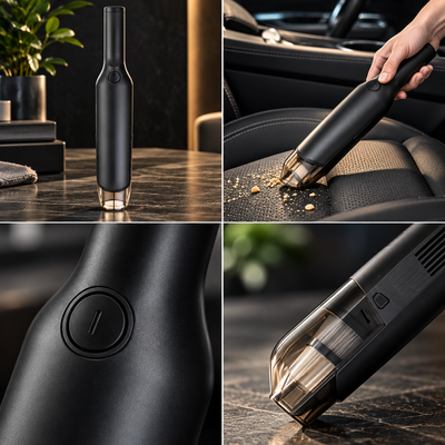 Compact Glovebox Car Vacuum