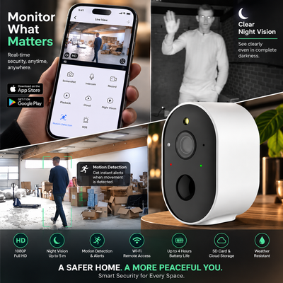 Wireless Battery Security Camera