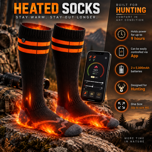 App-Controlled Heated Socks