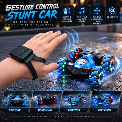 Gesture Control RC Stunt Car