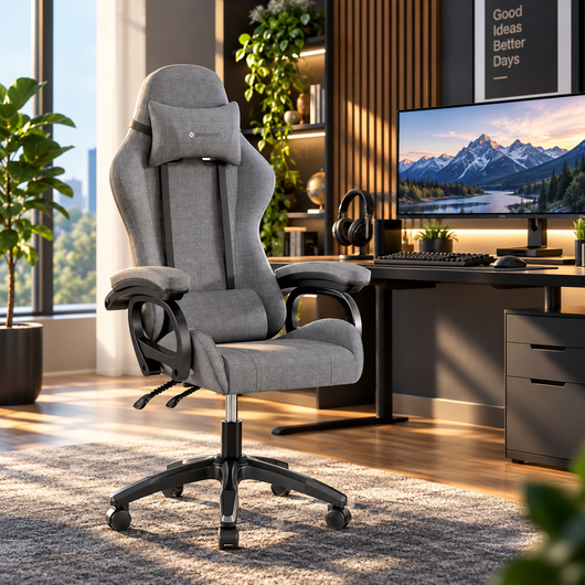 Ergonomic Fabric Gaming Chair