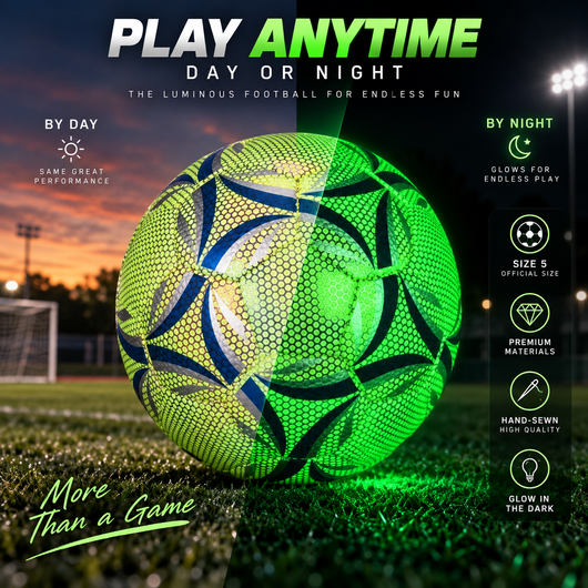 Reflective Holographic Soccer Ball