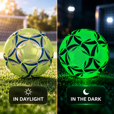 Reflective Holographic Soccer Ball