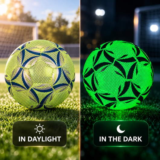 Reflective Holographic Soccer Ball