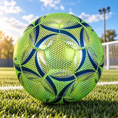 Reflective Holographic Soccer Ball