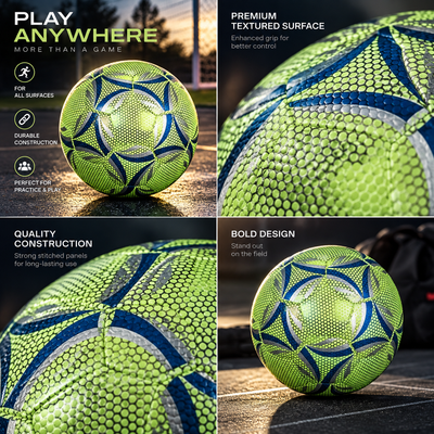 Reflective Holographic Soccer Ball
