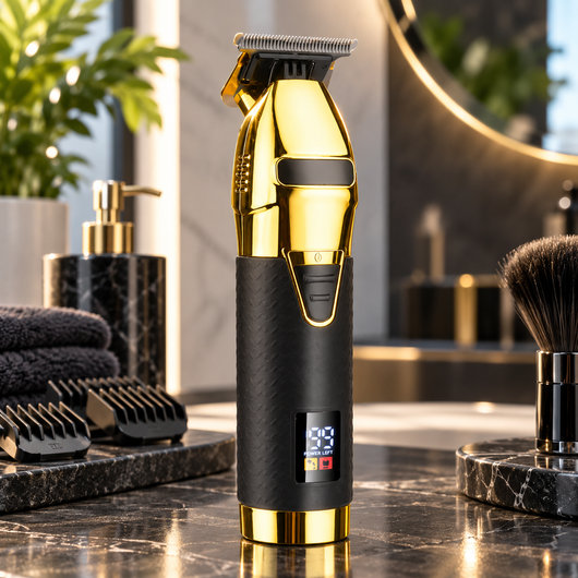 Black and Gold Cordless Hair Trimmer