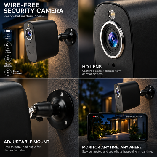 4G Cellular Security Camera
