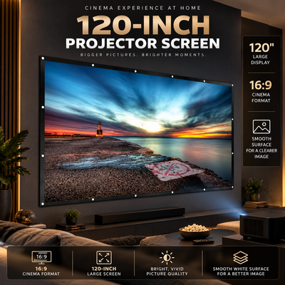 120 Inch Projector Screen 16:9