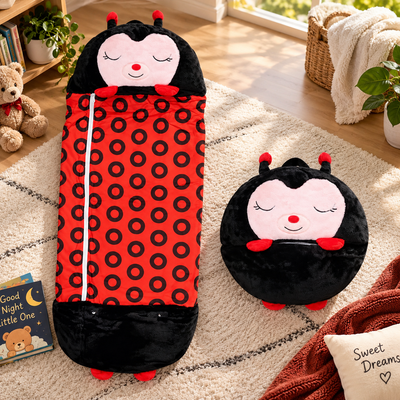Kids Animal Plush Sleeping Bag