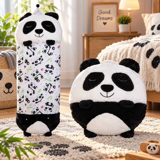 Kids Animal Plush Sleeping Bag