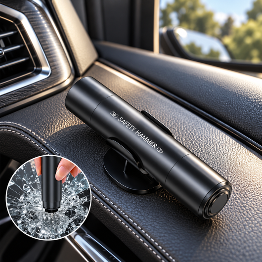 Car Window Breaker and Seat Belt Cutter