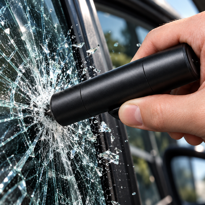 Car Window Breaker and Seat Belt Cutter