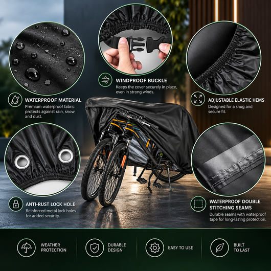 CycleSafe All-Weather Bike Cover