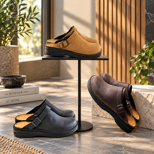 Soren Cushioned Slip-On Clogs