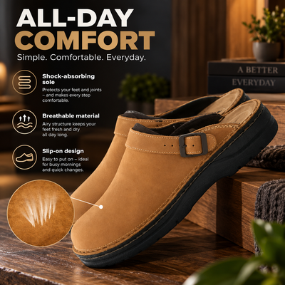 Soren Cushioned Slip-On Clogs