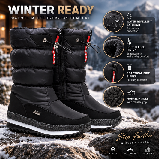 Lori Water-Resistant Side Zip Boots