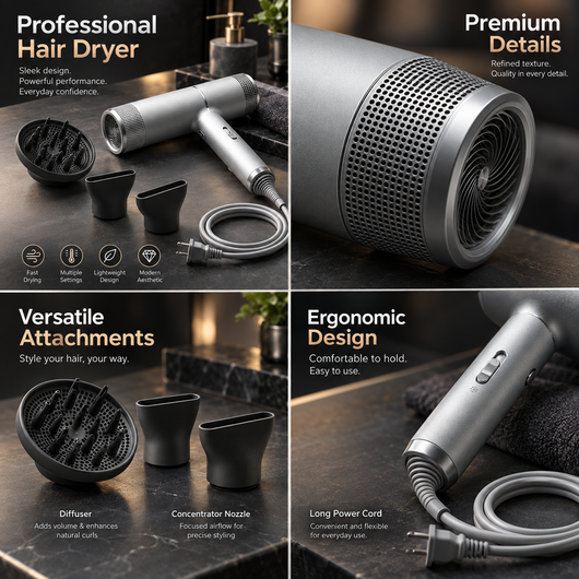 Lightweight Ionic Hair Dryer