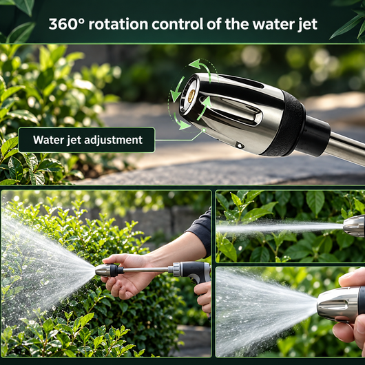360° Rotating Hose Nozzle