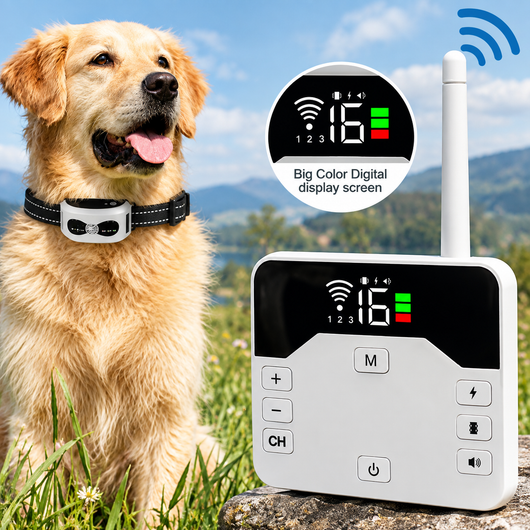 Wireless Dog Fence with Training Collar
