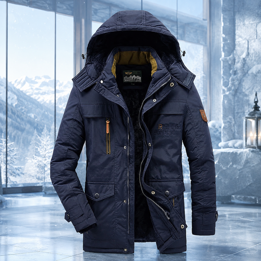 Quilted Mid Length Winter Parka