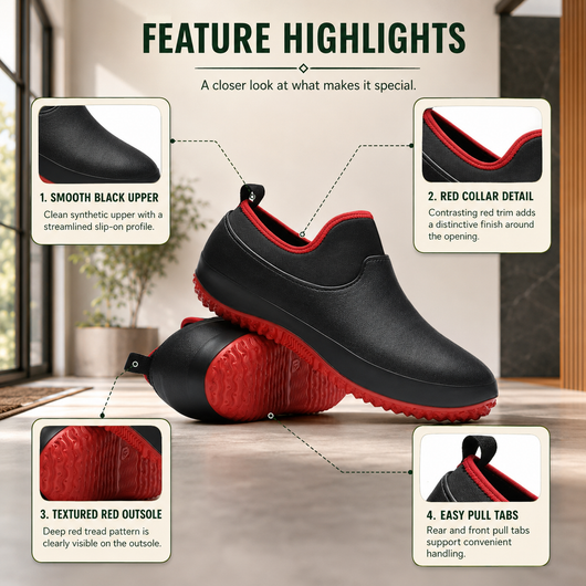 Slip-On Garden Utility Shoes