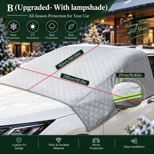 Magnetic Windshield Snow Cover