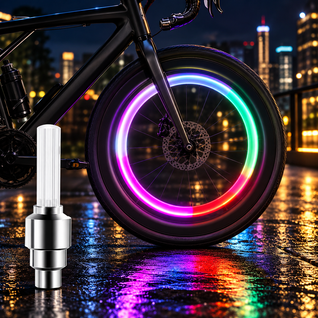 LED Valve Cap Wheel Lights