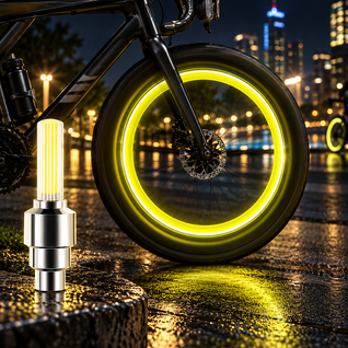 LED Valve Cap Wheel Lights