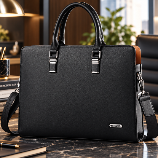 Multi-Compartment Business Briefcase