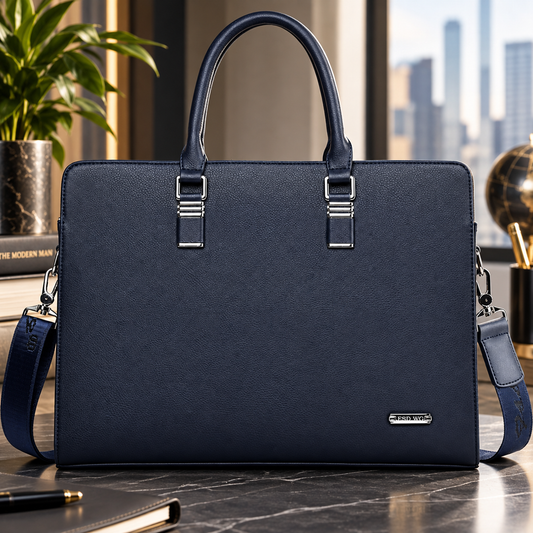 Multi-Compartment Business Briefcase