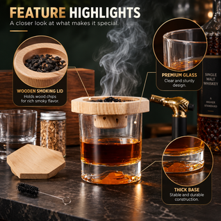 Cocktail and Whiskey Smoker Kit