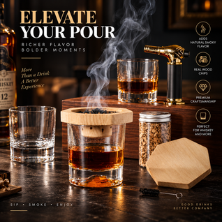 Cocktail and Whiskey Smoker Kit