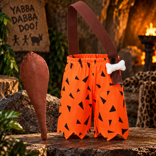 Kids Caveman Costume with Club