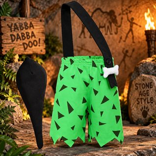 Kids Caveman Costume with Club