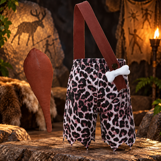 Kids Caveman Costume with Club