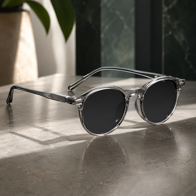 Round Tortoiseshell Sunglasses
