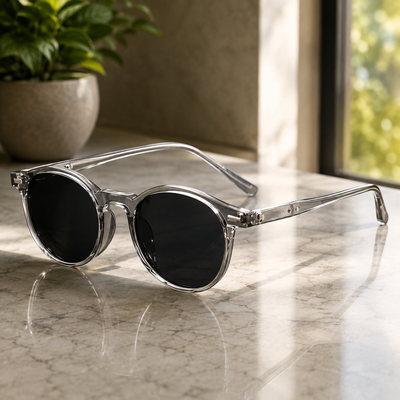 Round Tortoiseshell Sunglasses