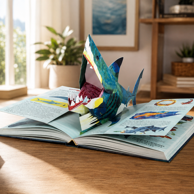 3D Dinosaur Pop-Up Book