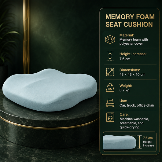 Driver Seat Booster Cushion