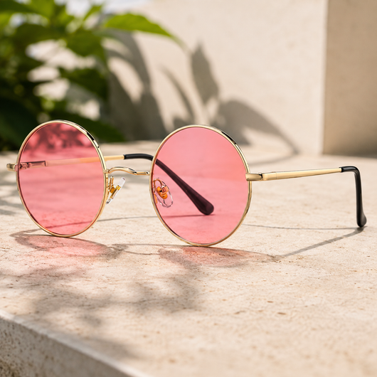 Retro Round Polarized Sunglasses