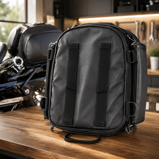 Expandable Motorcycle Tail Bag