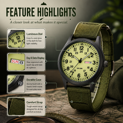 Outdoor Field Watch for Men