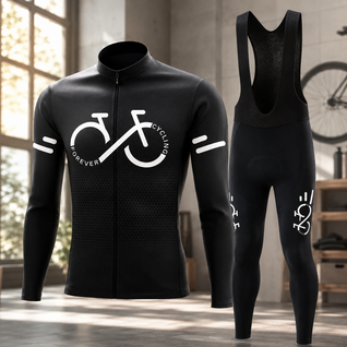 Thermal Cycling Jersey and Bib Set