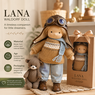 Lana Waldorf Style Doll
