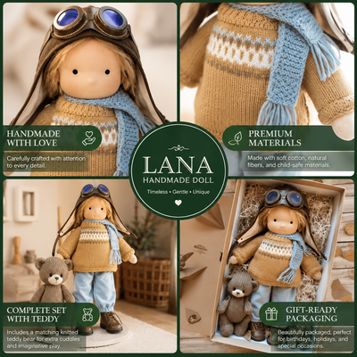 Lana Waldorf Style Doll